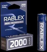 Акумулятор Rablex 18650 Li-ion 2000 mAh 3.7v