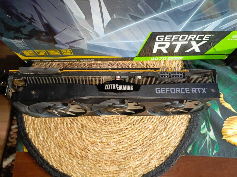 ZOTAC RTX2070 SUPER AMP Extreme 8GB GDDR6 256bit - pudło!