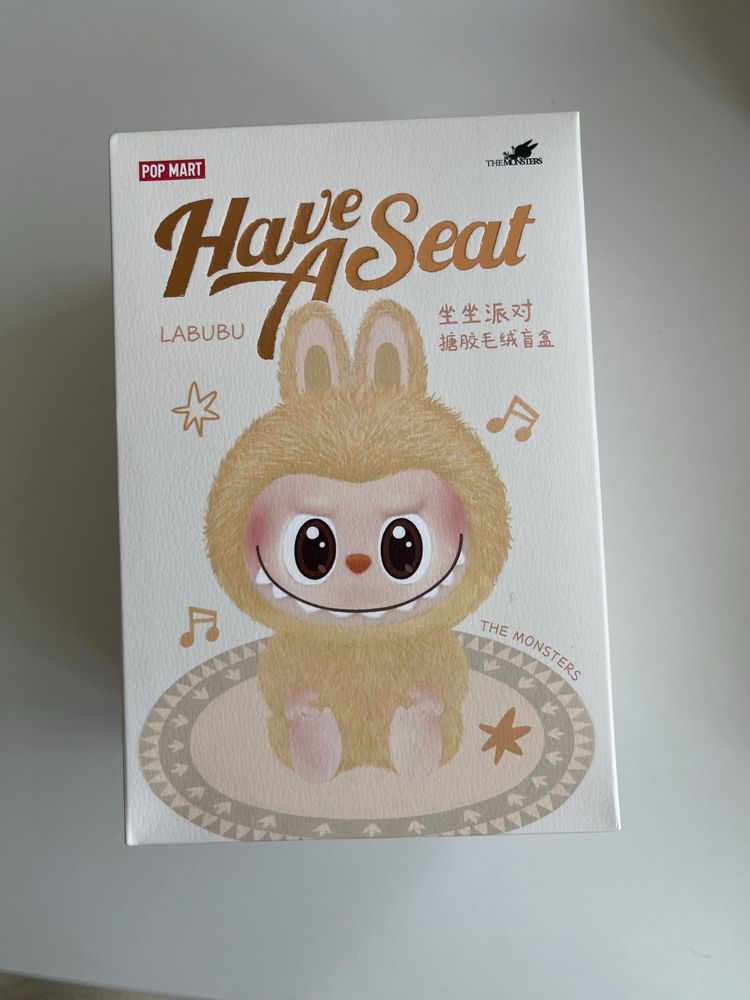 100% Оригінал! Pop Mart The Monsters Labubu Have a Seat Blind Box