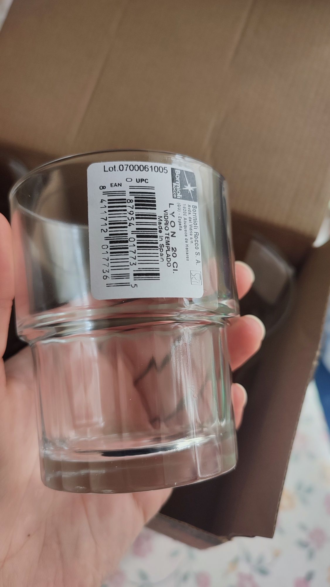 18 copos de 210ml