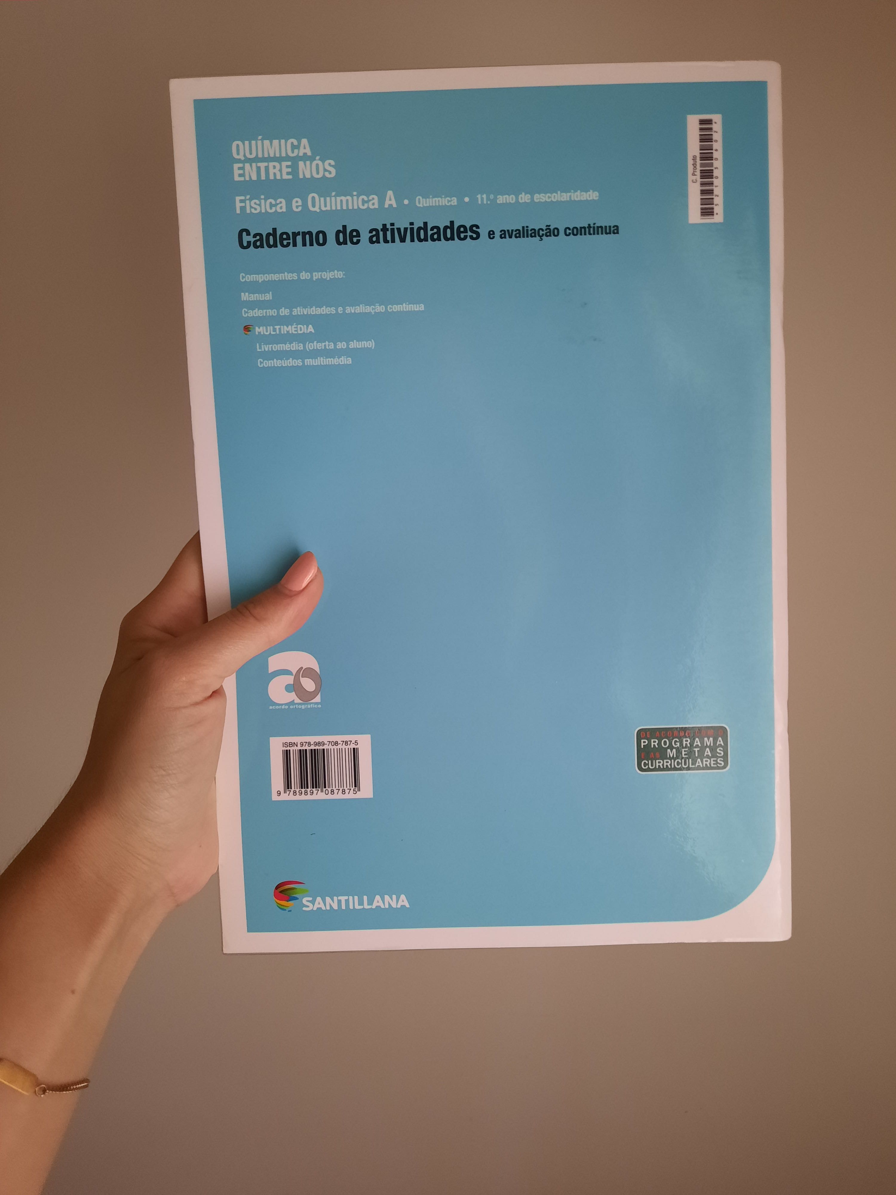 Caderno de Atividades Química Entre Nós 11