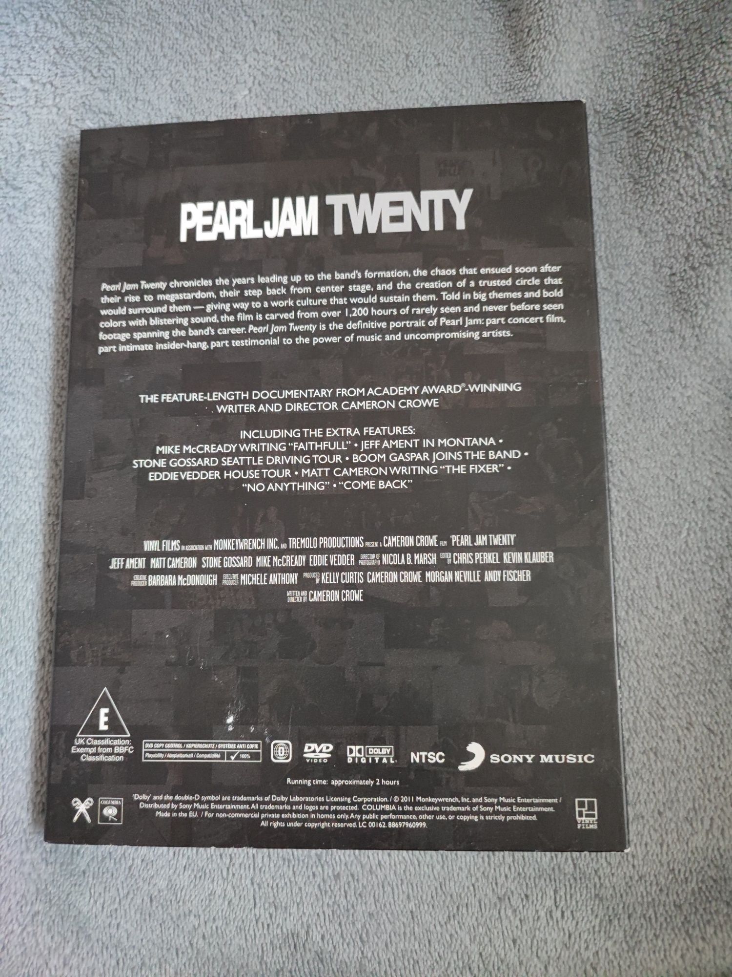 Pearl Jam Twenty DVD