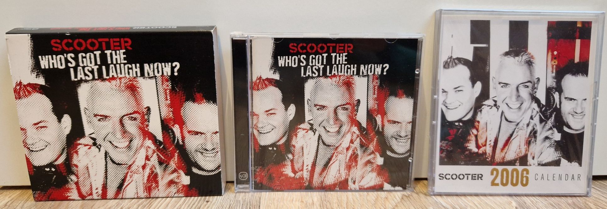 Scooter - Who's got the last laugh now CD, wersja limit. + kalendarz