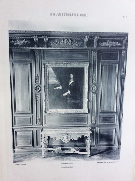 Le Chateau Historique de Dampierre. Heliotipia de 1905. Lote 5