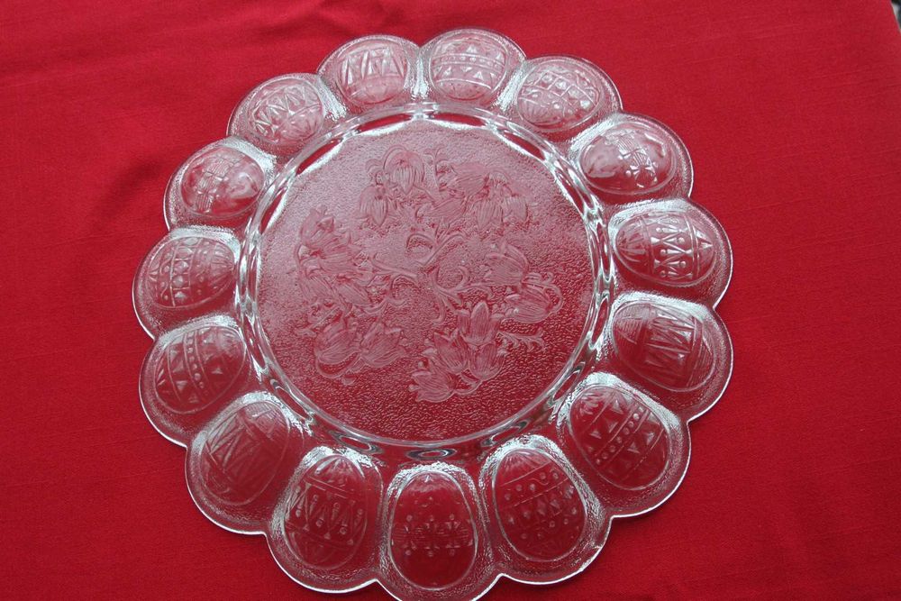 Talerz Wielkanocny na jajka i owocarka Ząbkowice