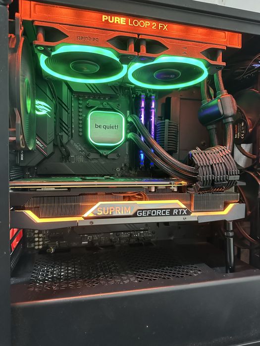 komputer giemingowy r7 5800x3d msi suprime 3080