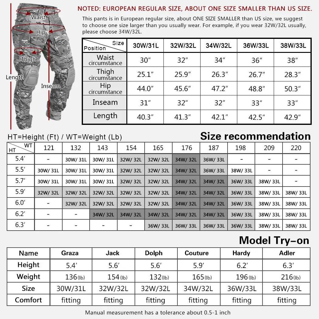 Тактичні штани IDOGEAR G3 з наколінниками Мультикам, Тактические Штаны