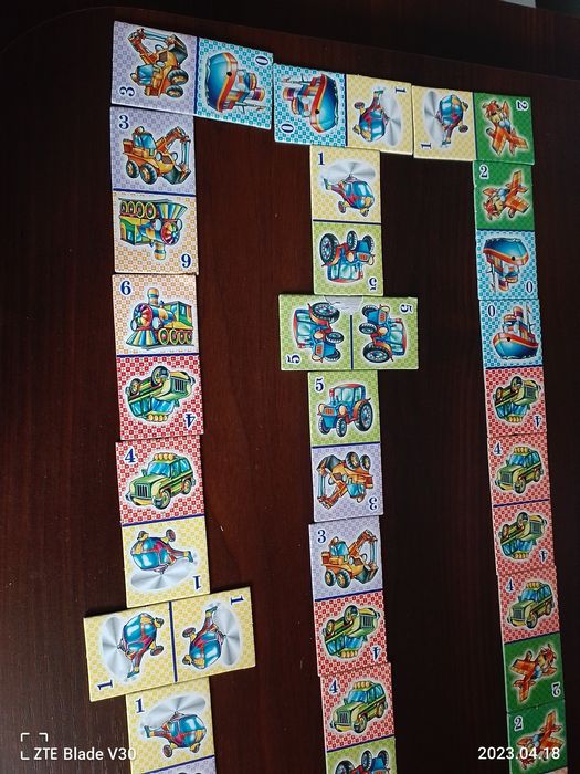 Доміно з картинками у світі техніки