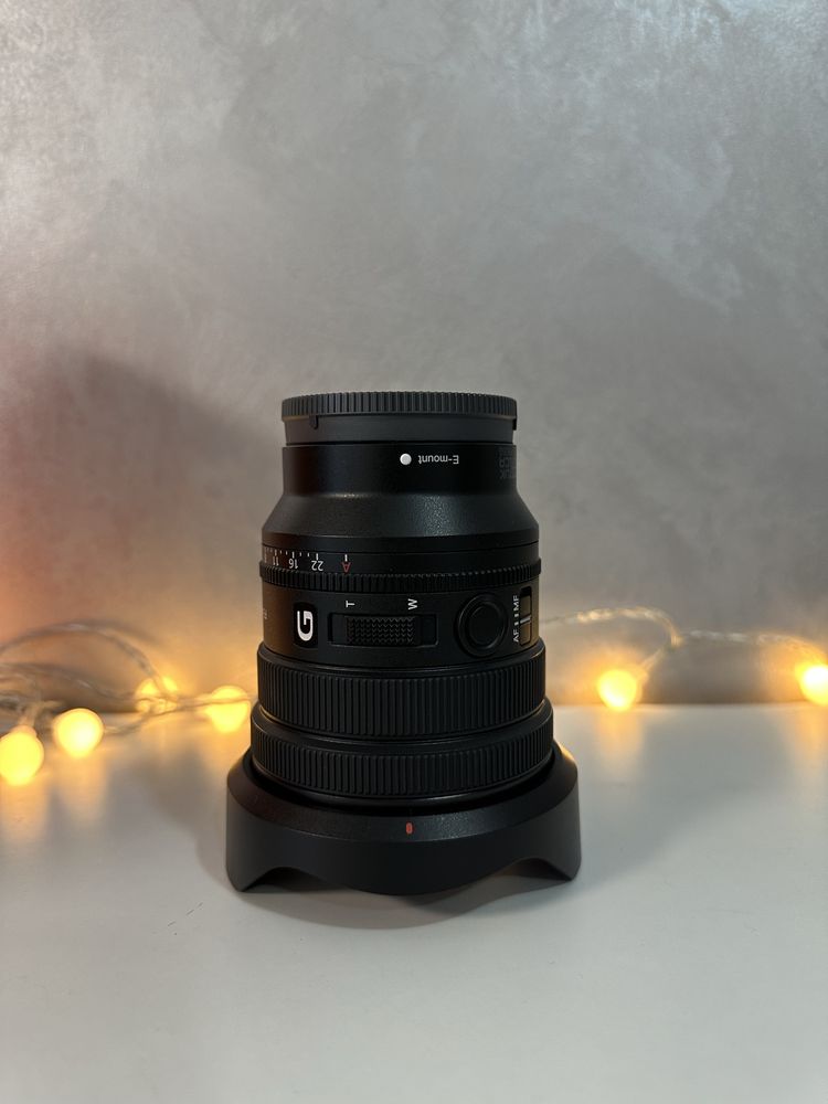 Обєктив ширококутний Sony FE PZ 16-35 mm F4, E mount