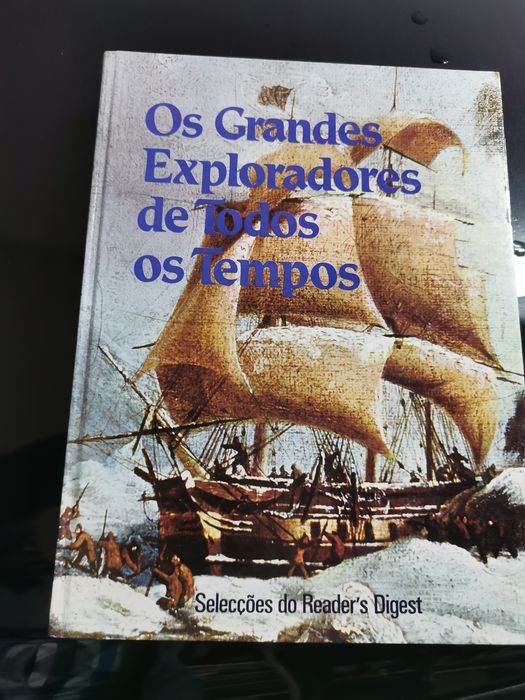 Livro "Os Grandes Exploradores de todos os tempos.