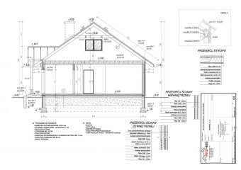 Kamilek mini 71,6m2  domek parterowy w stanie deweloperskim