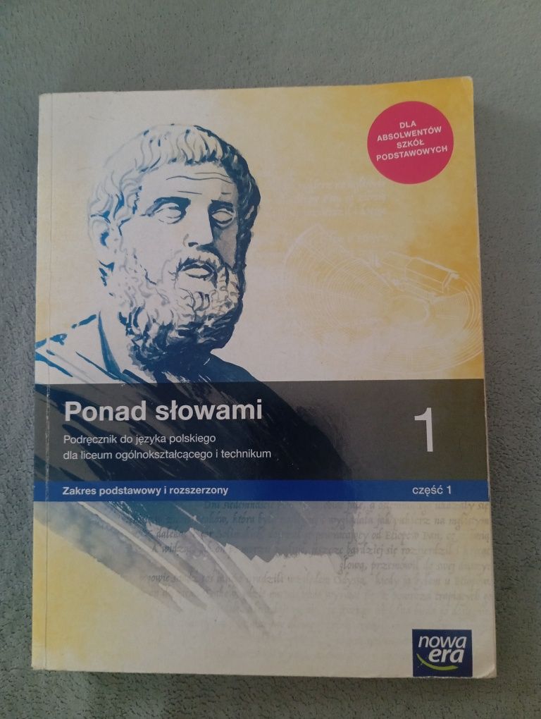 Ponad słowami 1 część 1 język polski zakres podstawowy i rozszerzony