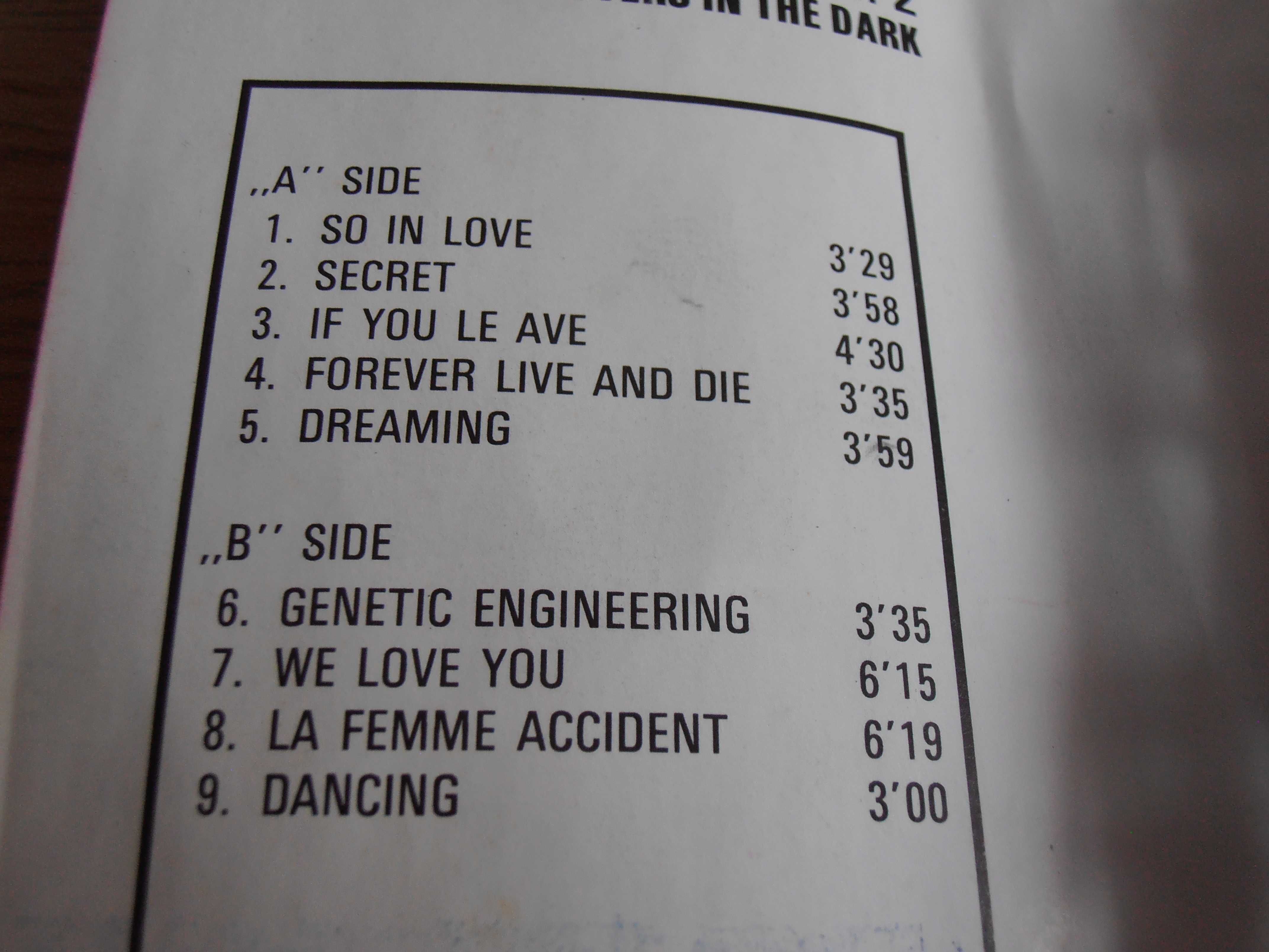 OMD - The Best kaseta