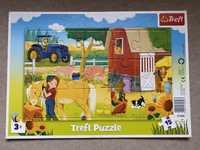 Puzzle 15 el. Trefl Farma