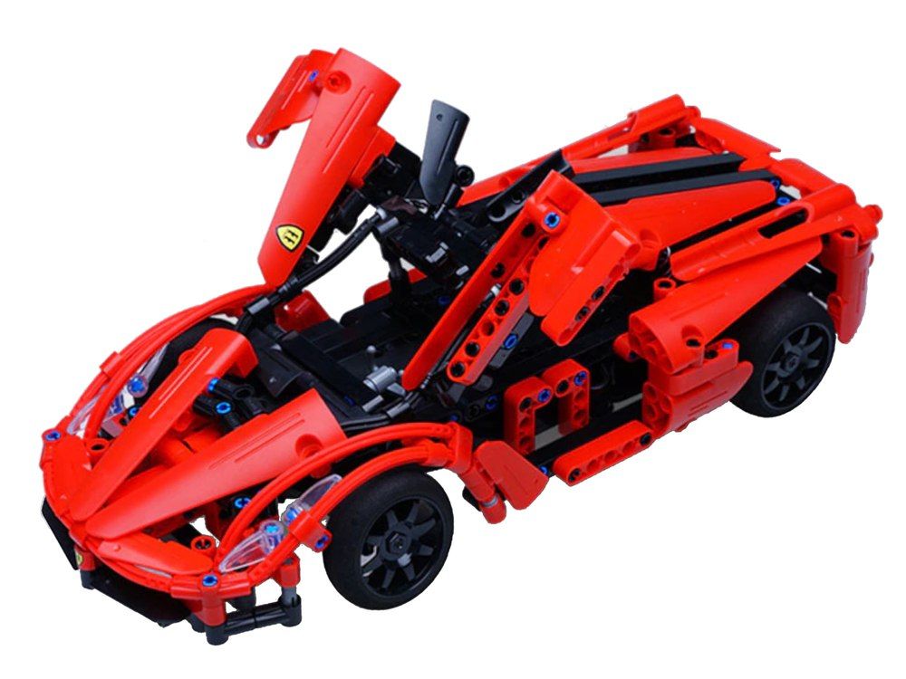 Klocki Auto zdalnie sterowane Samochód Autko niczym lego