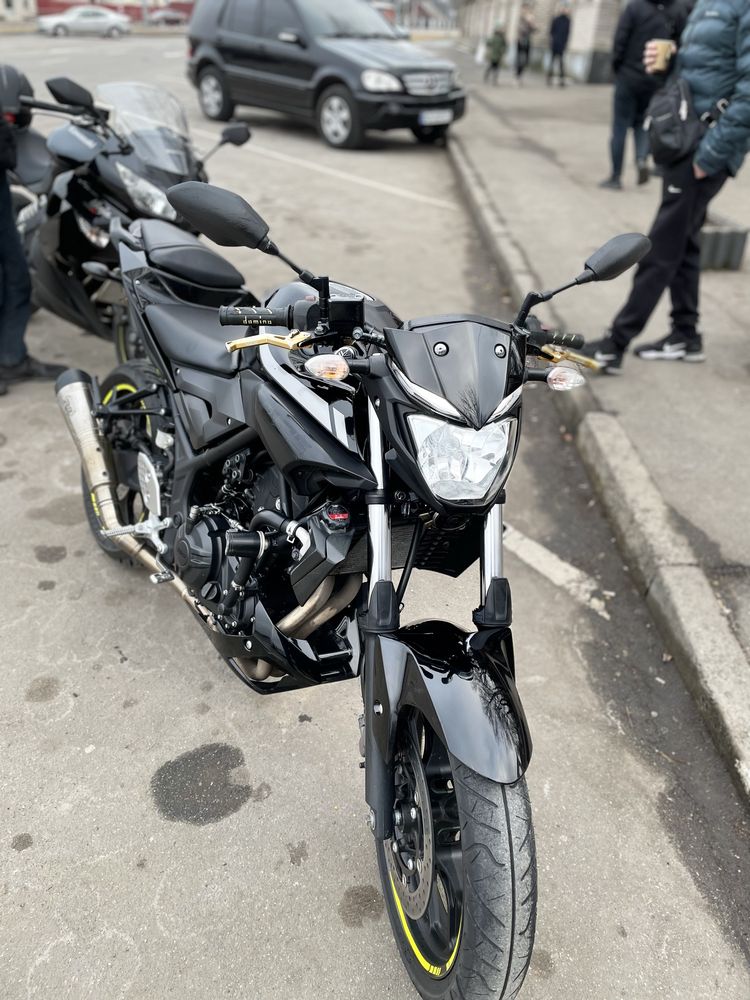 Yamaha mt25 mt03Повне переоформлення