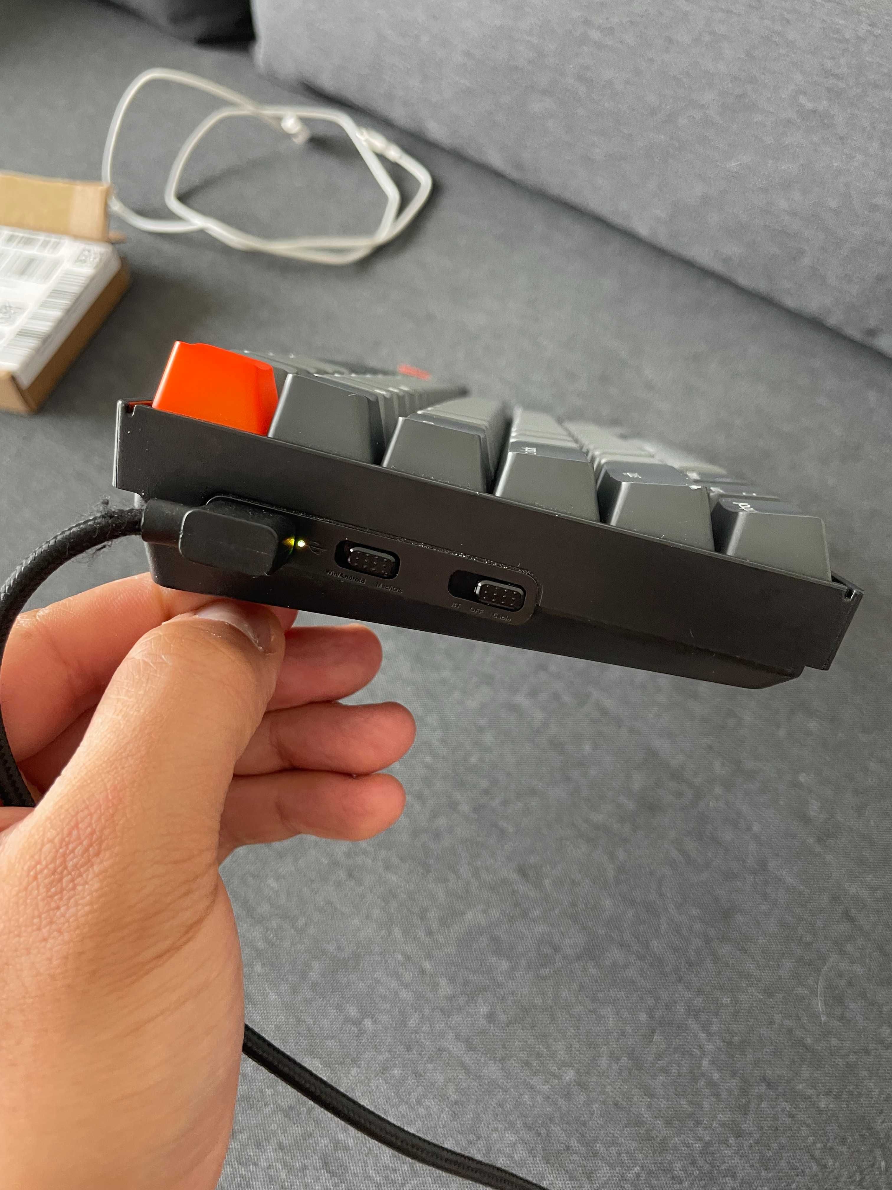 Keychron K2 Wireless Brown Switches Hot Swappable com RGB