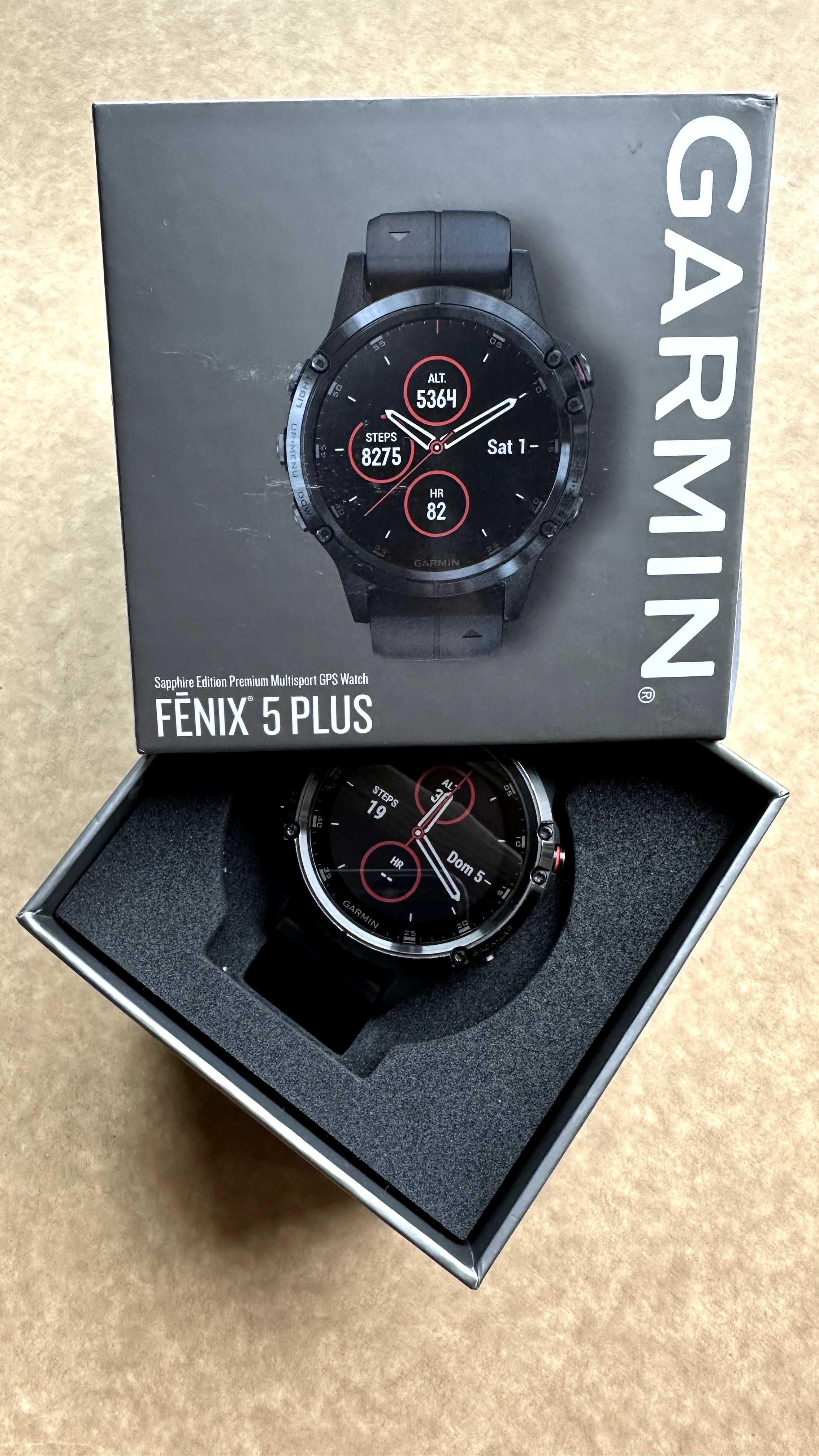 Garmin Fenix 5 Plus Safira