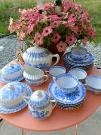 Piękny serwis śniadaniowy porcelana China Blau Antyk