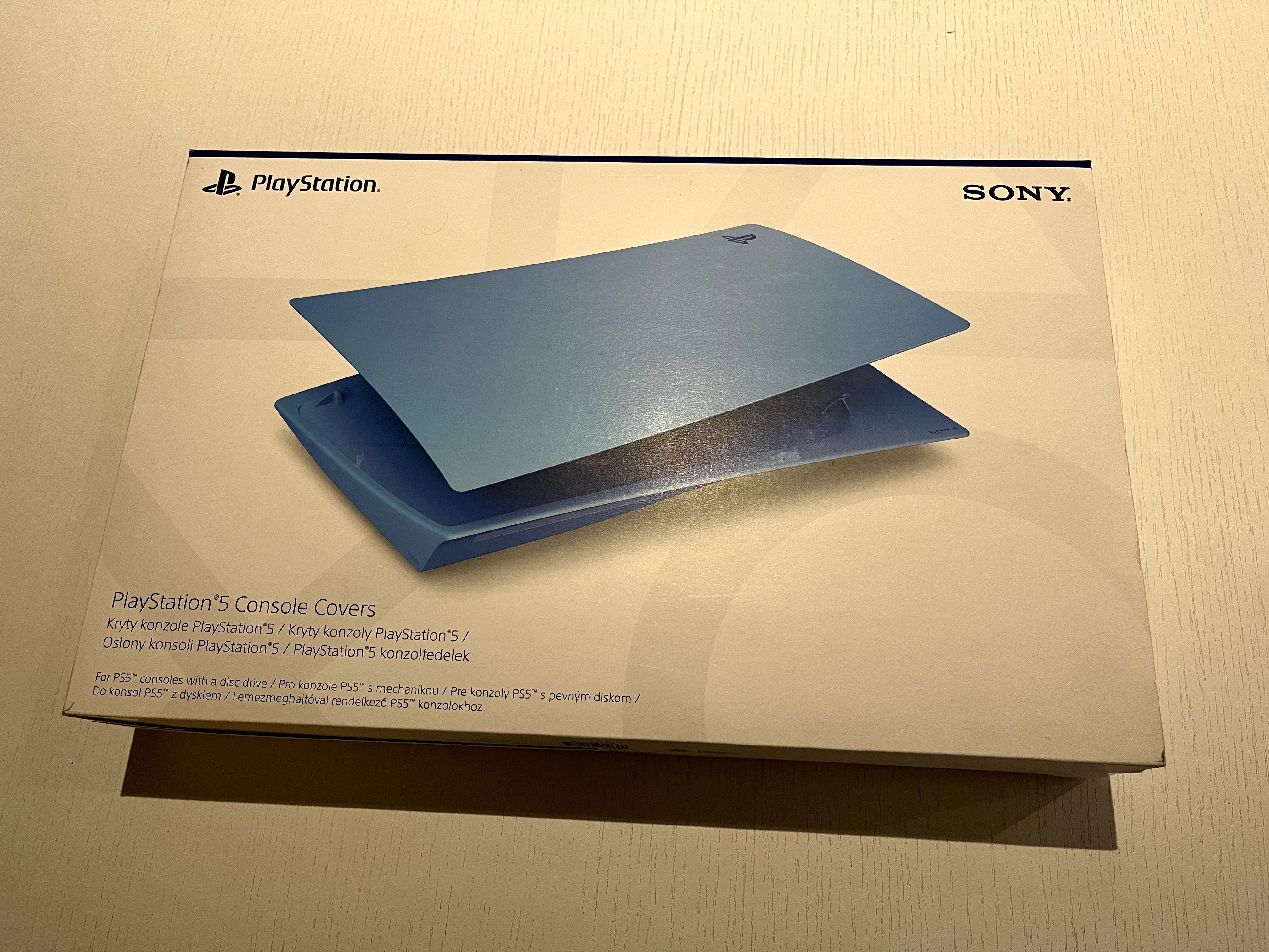 Playstation 5 osłona obudowa konsoli cover Starlight Blue