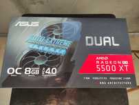 Видеокарта Asus DUAL RX5500 XT 8 gb