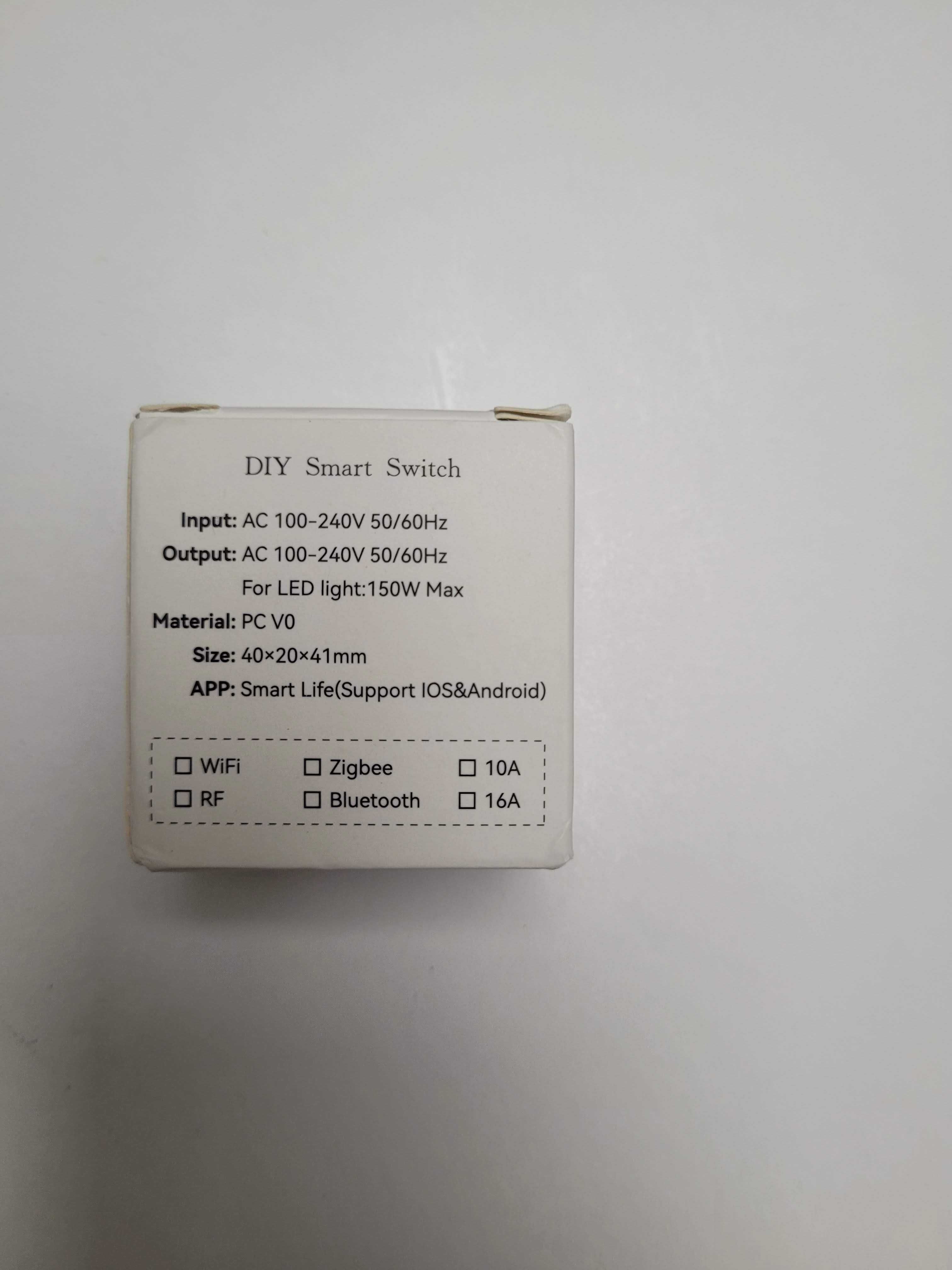 Włącznik Przekaźnik Tuya Smart Switch WIFI Bluetooth