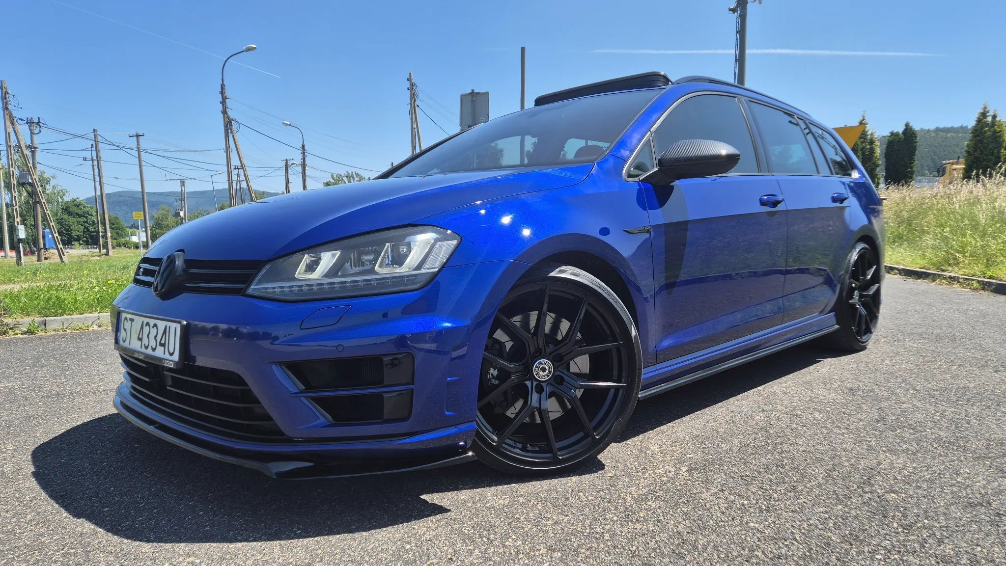 Volkswagen Golf 7R KOMBI 360 KM DSG Salon PL Bezwypadek Panorama ACC MAXTON Wydech
