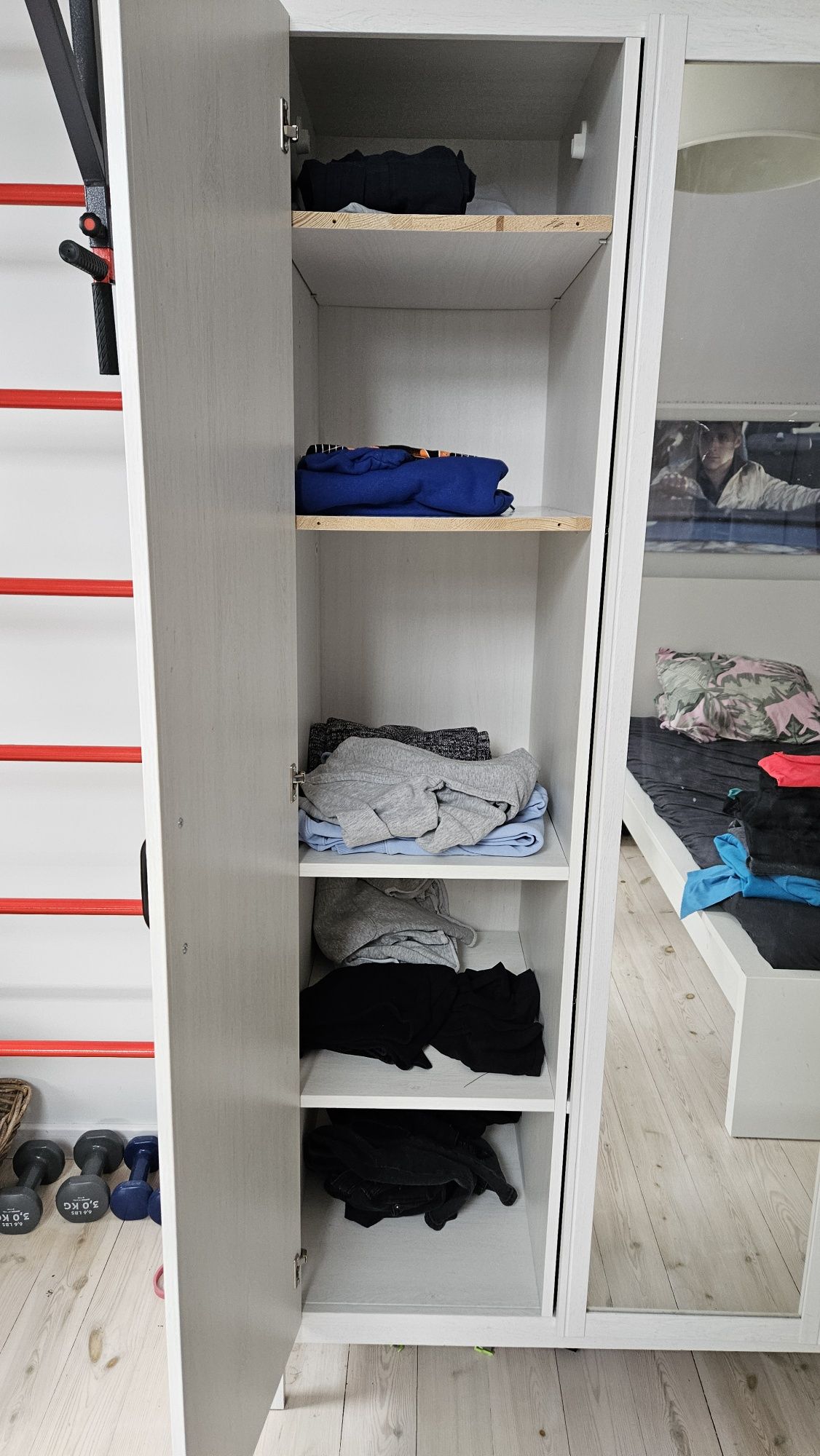 Szafa Ikea plus komoda