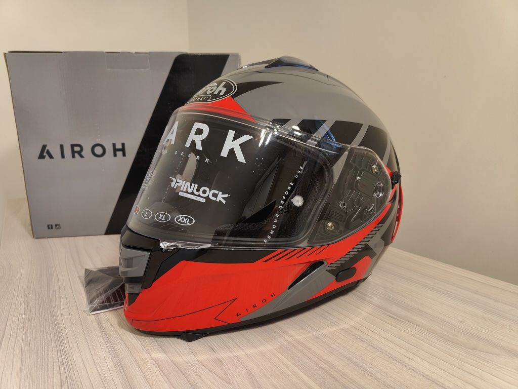 Airoh Spark, мото шолом, шлем, shoei, agv, hjc, icon, nolan, schuberth