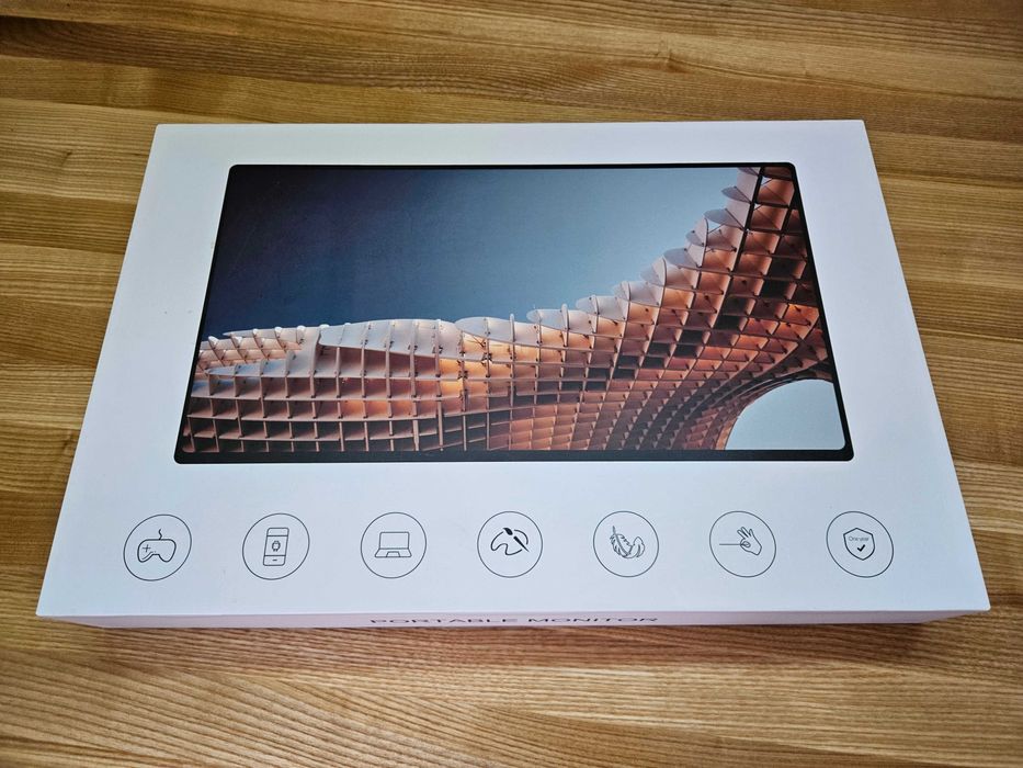 Портативный монитор ZSCMALL 17,3" 4K|IPS|USB C|HDMI