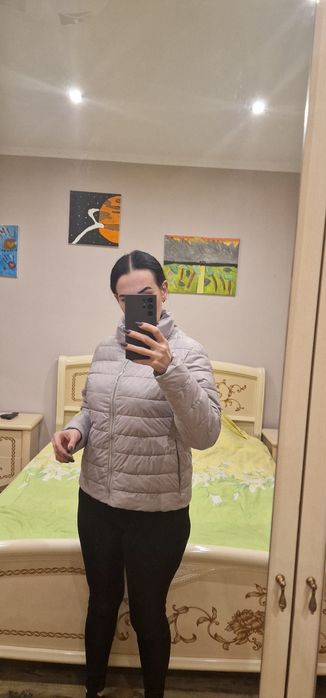 Куртка серебро 46 размера