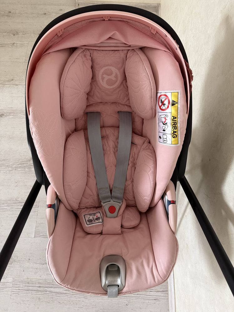 Cybex cloud z simply flowers pink сайбекс міос пріам