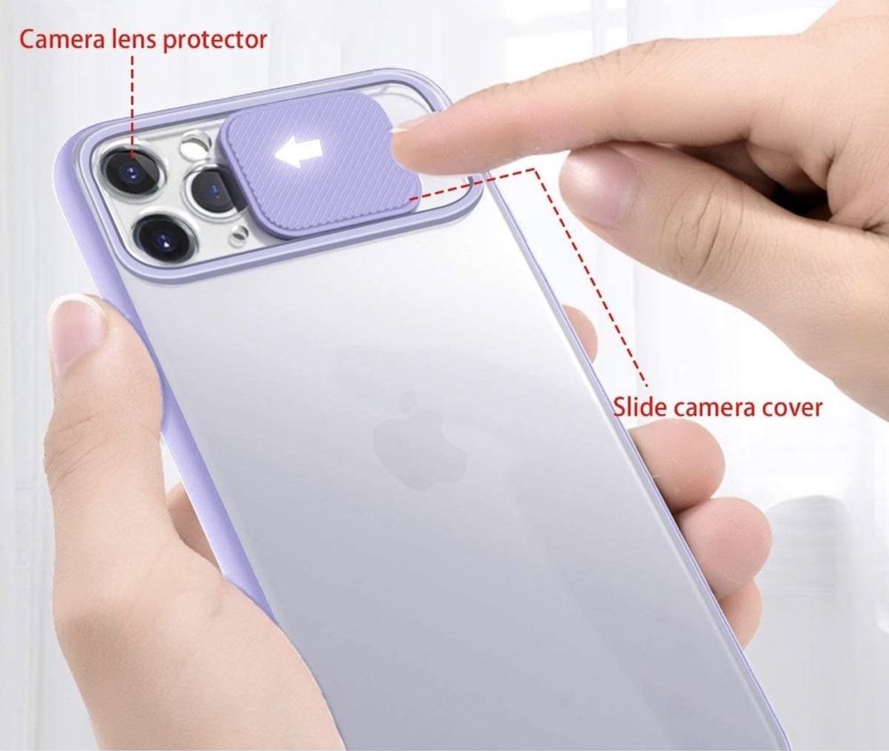 Nowe etui case z ochroną aparatu dla iPhone 11 12 13 Pro Max