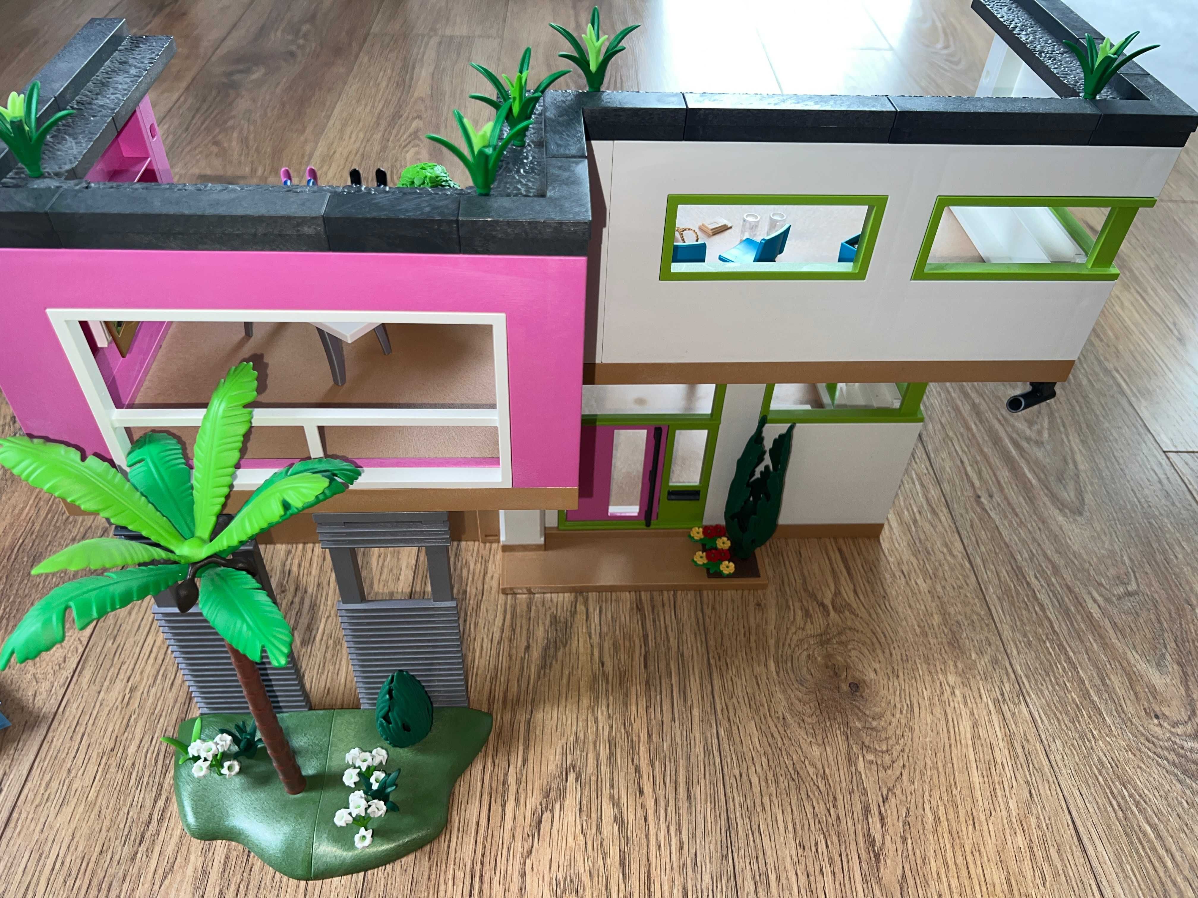 Playmobil Nowoczesna luksusowa willa 5574 duży dom meble akcesoria