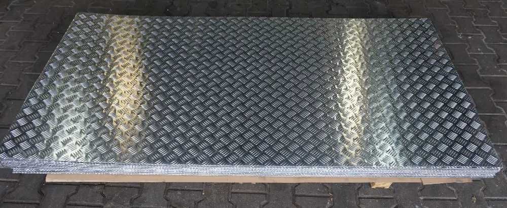 Blacha ryflowana aluminiowa, aluminium 3x1250x2500 BYTOM