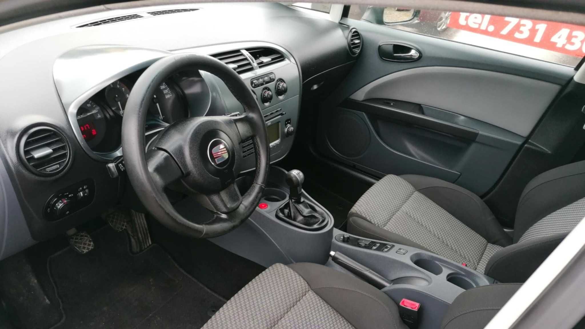Seat Leon II 2007/08 r, 1.6 Mpi , Alu 16, Klima , z Niemiec Oplacony !