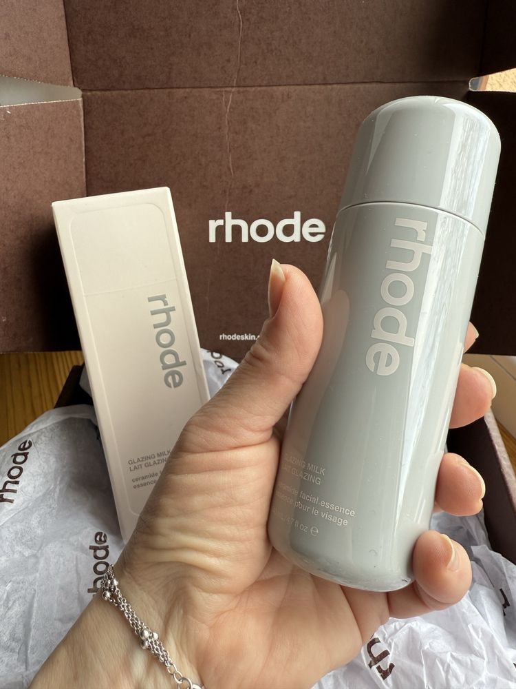 Молочко Rhode для обличчя і тіла оригінал glazing milk