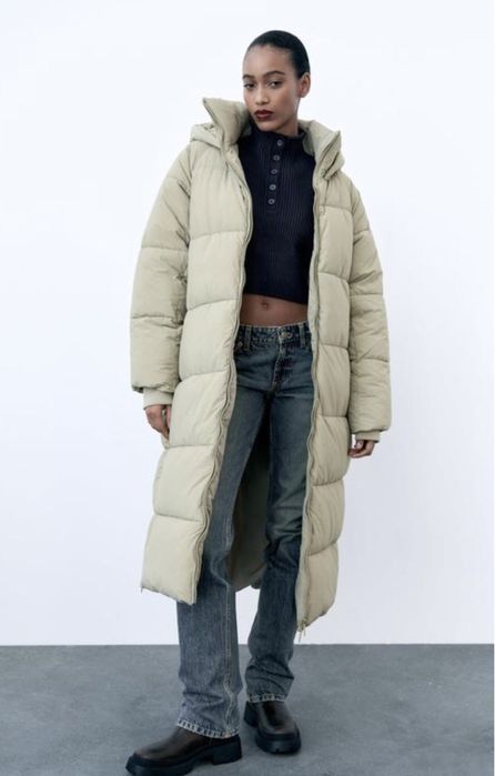 Шикарний пуфер від ZARA! Новий!