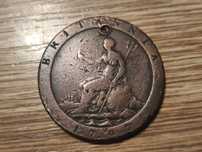 Великобритания 1 пенни 1797. Георг 3.