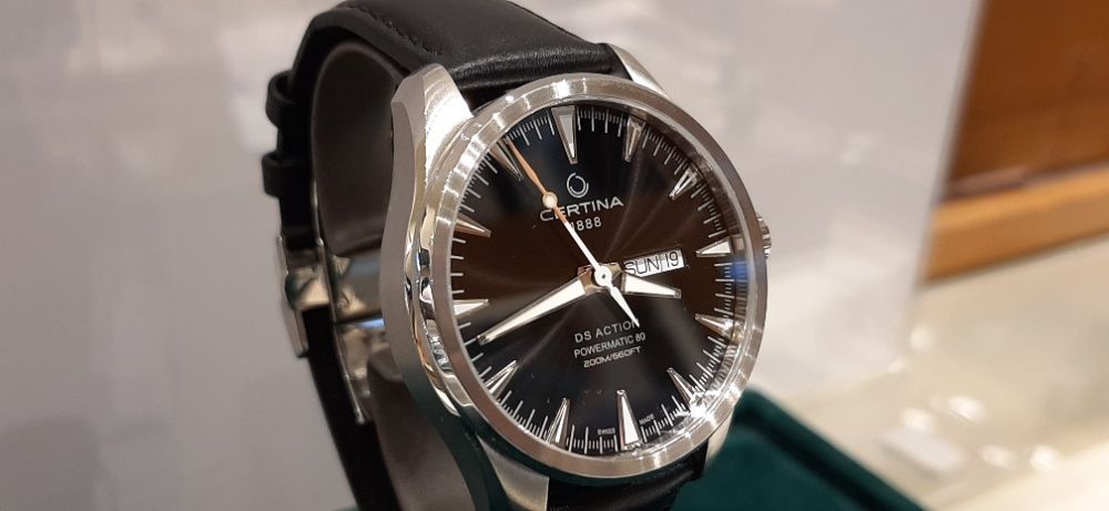 Certina C0324.3016.05100 Ds Action NOWY męski mechaniczny