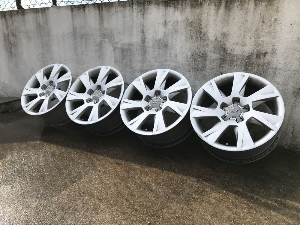 Jantes Audi em 17 5x112 originais com centros