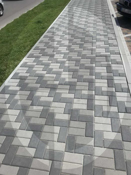 Бордюри | Бруківка 200х100х25 | Старе місто 25 | Старый город 25 |