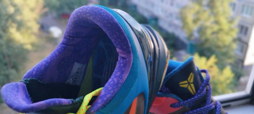 Nike Zoom Kobe VII Red Blue Purple WTK Розмір 44-28см