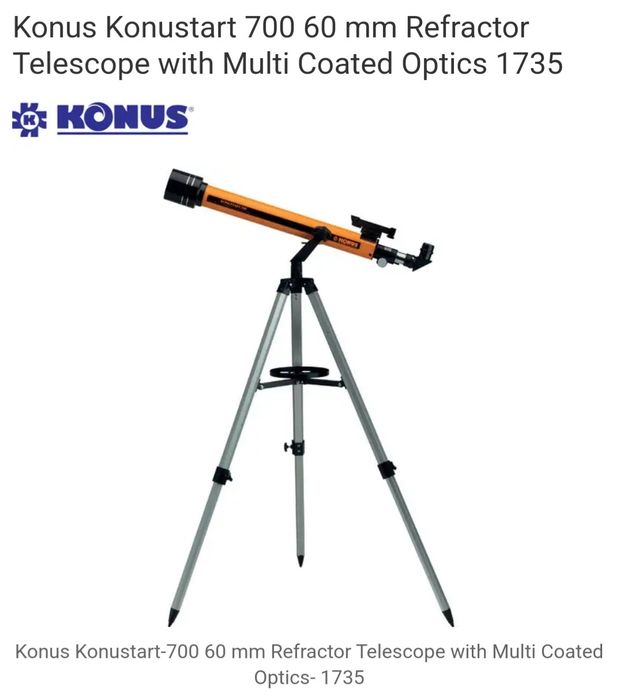 Telescópio como novo nunca usado