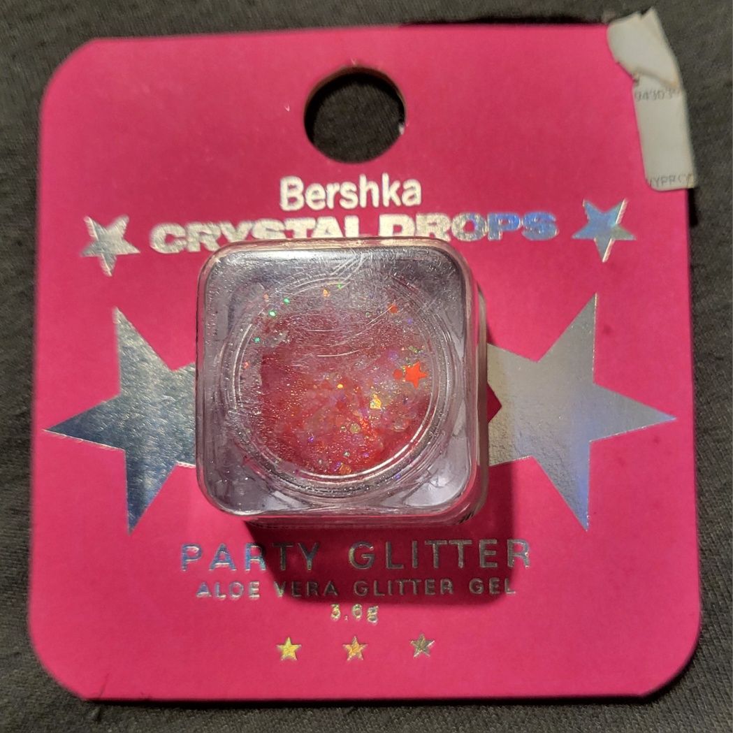 Bershka, Cristal Drops, party glitter. Paznokcie. Nowe.