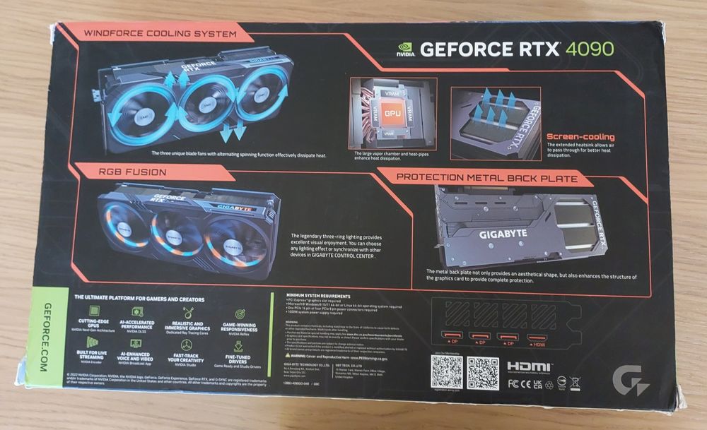 Gigabyte RTX 4090 Gwarancja