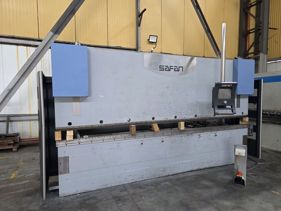 Prasa Krawedziowa krawedziarka SAFAN 120 ton 4300mm CNC