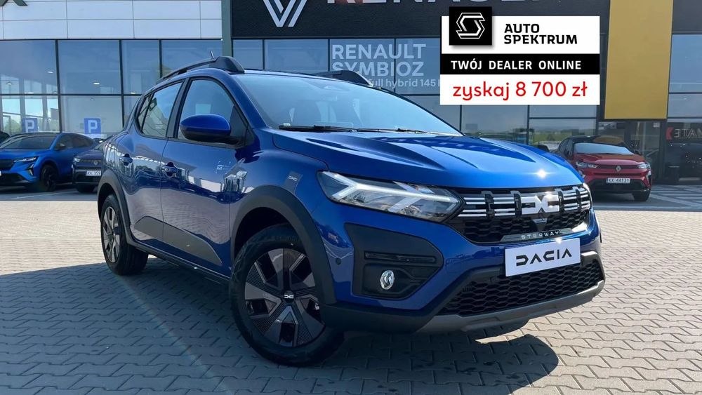 Dacia Sandero Stepway expression Eco-G 100 / ZYSKAJ 8 700 ZŁ z RCI -  OSTATNIA SZTUKA