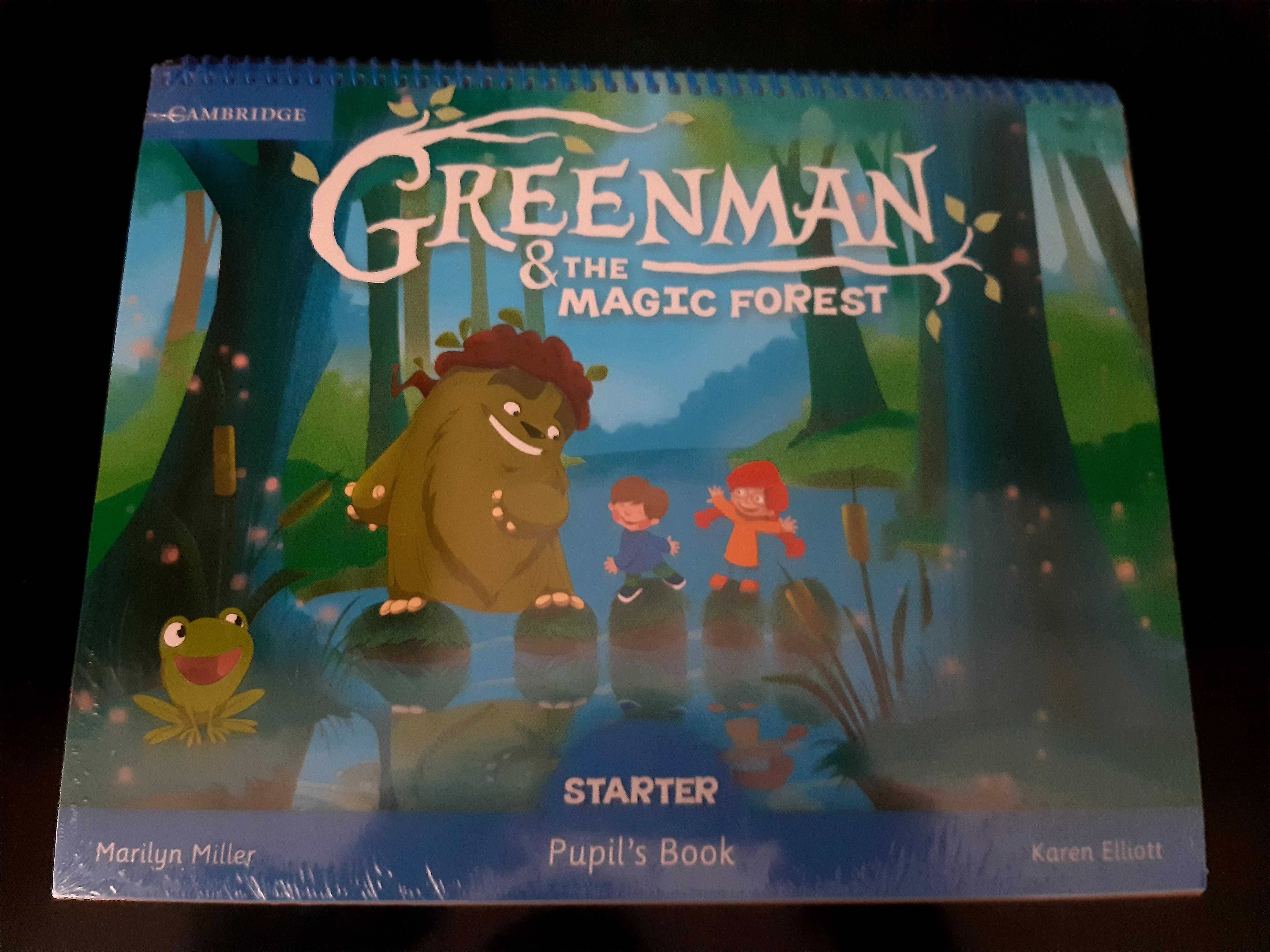 Livro de Inglês "GreenMan & The Magic Forest" NOVO