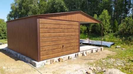 garaż 3x5 wiatka 3x5 garaże blaszane 6x5 blaszaki wiaty garaże